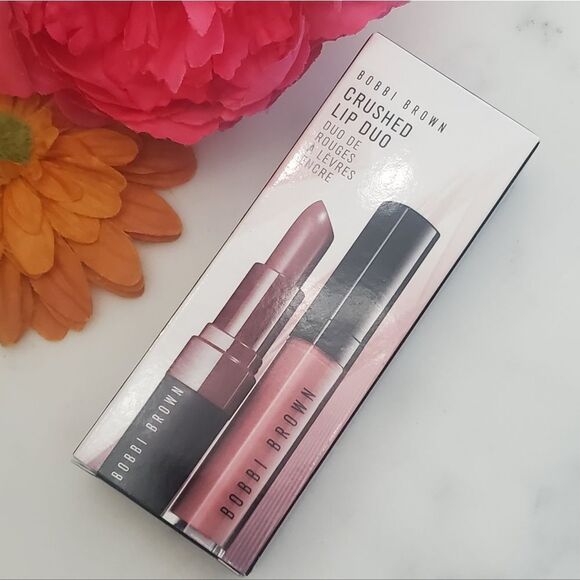 Bobbi Brown Duo -Telluride Crushed Lip Color & Free Spirit Oil Infused Gloss - Picture 10 of 14